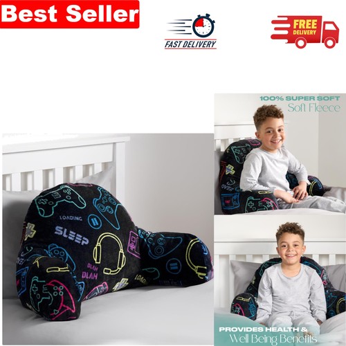 Cozy gaming pillow with arms - gaming,