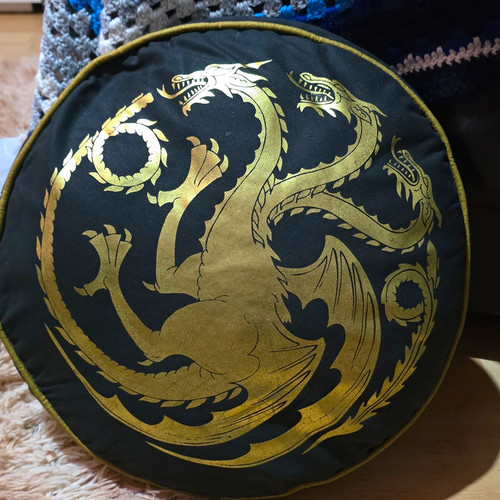 Game thrones round dragon - of,