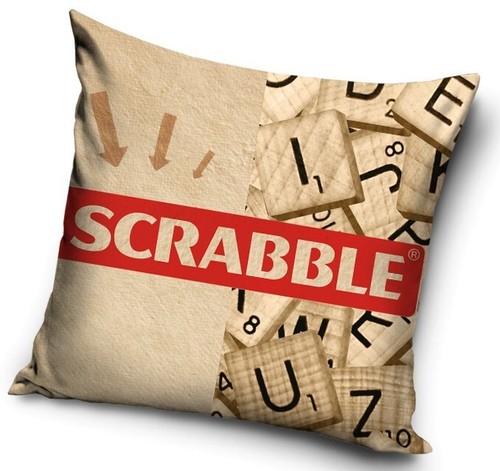 Scrabble cushion - scrabble,