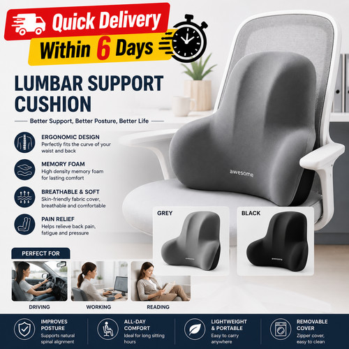 Memory foam lumbar - lumbar, back
