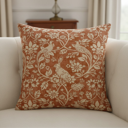 Heathland copper rustic floral - heathland,