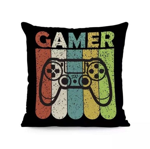 Gamer gaming cushion cover - gaming,