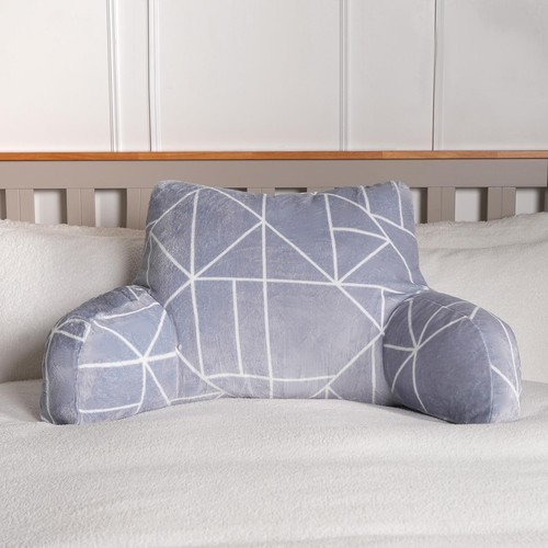 Geometric reading cushion - reading, bed