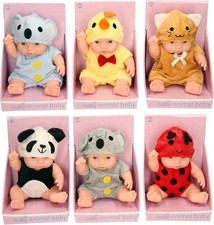 Animal Baby Dolls Collection