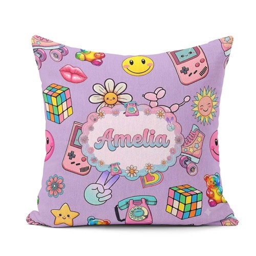 Cushion throw pillow smiley - cushion,