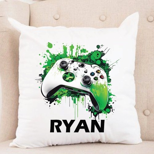 Personalised gaming cushion - personalised,