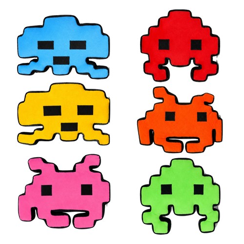 Space invaders cushions pillow - invaders,