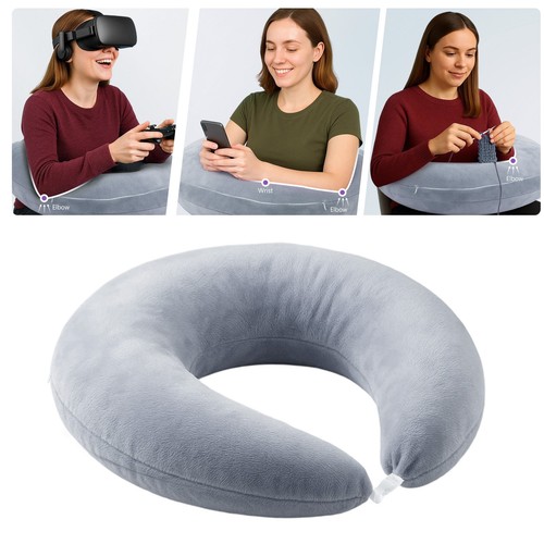 Reading pillow crochet cushion - reading,