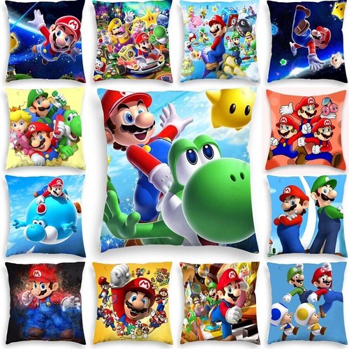 Super mario game pillow - game, case