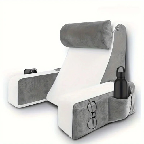 Extra large reading pillow bed - large,