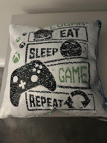 Personalised gamer cushion - personalised,