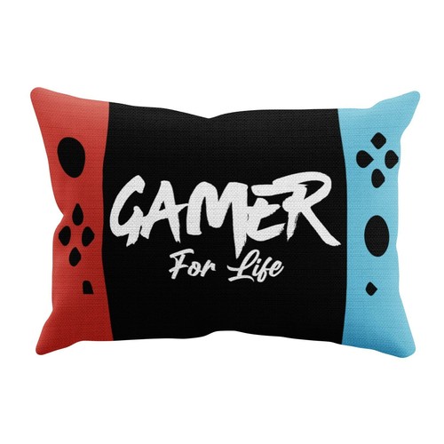 Gamer for life cushion pillow - gamer,